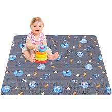 MatLeya Makinede Y kanabilir Bebek Yer Oyun Mat  50x50 in , Kar n Zaman  i in Kaymaz Tek Par a Bebek Emekleme Paspaslar , Ta nabilir Oyun Park  Mat  Bebekler ve Yeni Y r meye Ba layan  ocuklar i in Oyun Mat