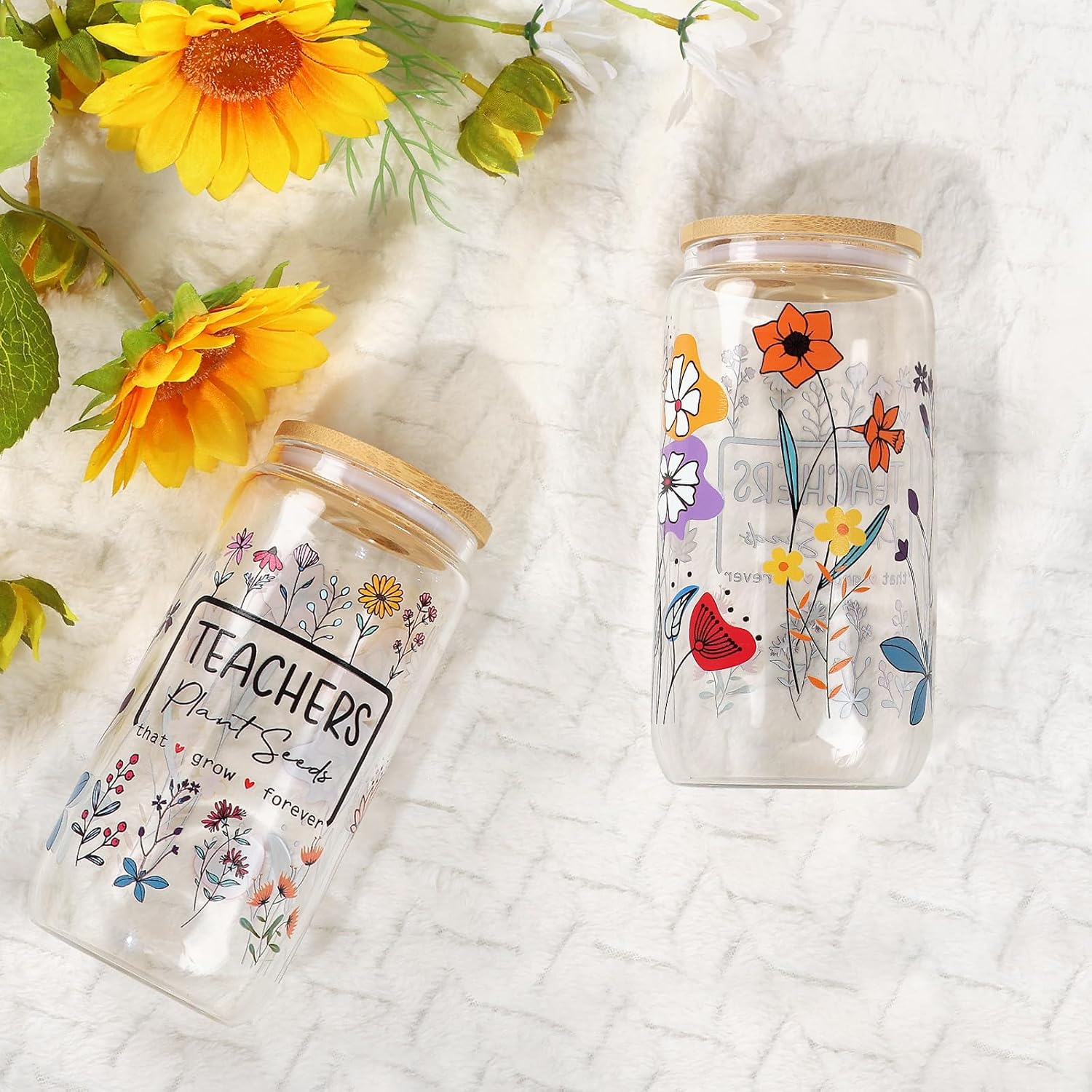 Teacher Appreciation Gifts - Best Teacher Gifts - Gift for Teachers Women, Personalized Thank You Gift for Mothers Day/Teachers' Day/Appreciation Week/Back to School - Image 2