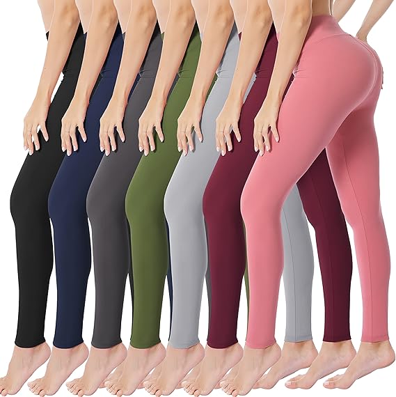 VALANDY Creamlush High Waisted Leggings for Women Buttery Soft Stretchy Tummy Control Workout Yoga Running Pants(S-3XL)