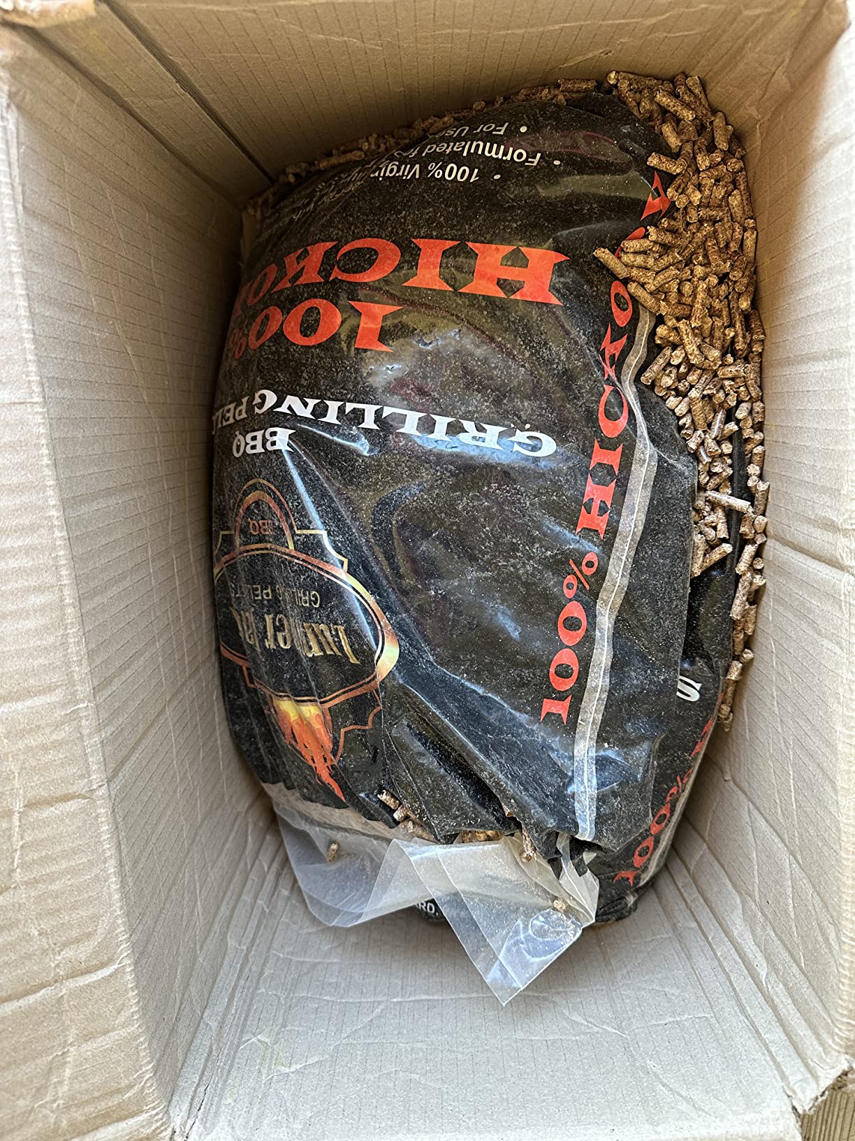 7/mo Finance Lumber Jack 100 Hickory BBQ Grilling Pellets 20 lbs