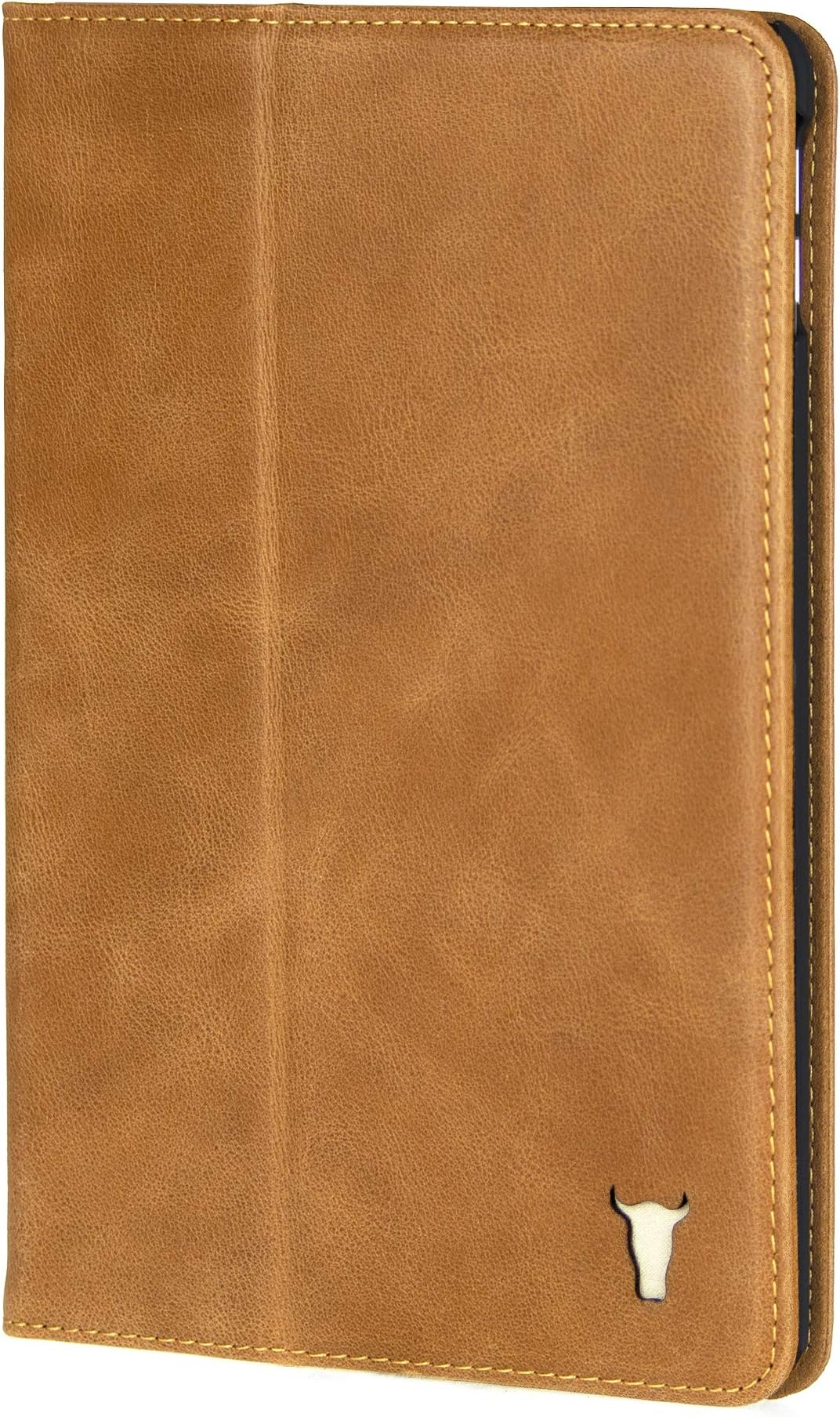 TORRO Tablet Case Compatible with Apple iPad Mini 5 Genuine Quality Leather Stand Cover with [Multiple Viewing Angles] [Wake/Sleep Enabled] 7.9 Inch 2019 Release (Tan)