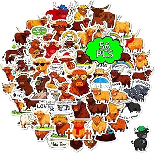 キッズステッカー - 明るく色褪せにくい動物モチーフ、ティーン向けステッカーセット、ノートパソコン、電話ケース、スケートボード、水筒、日記、クラフトプロジェクトに最適 |男の子 女の子 子供