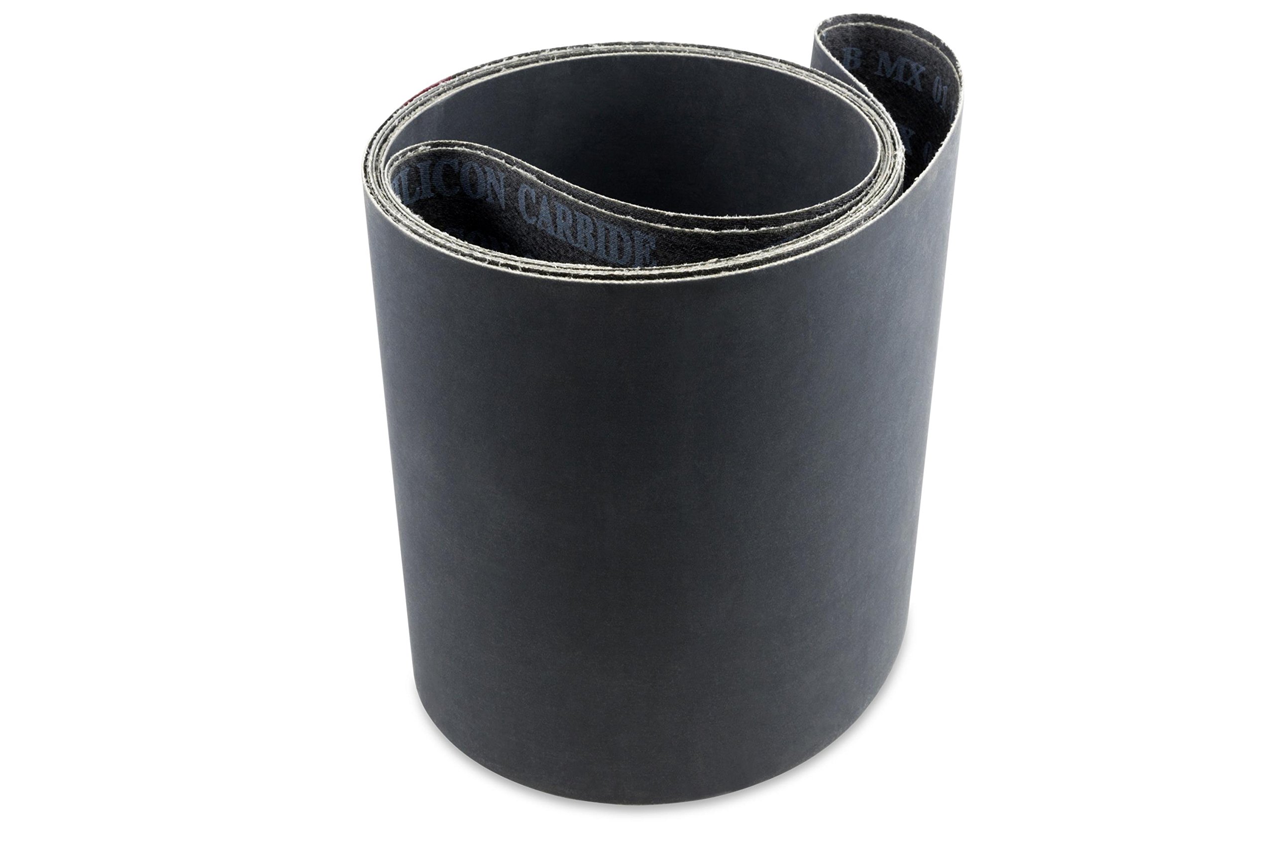 Red Label Abrasives 6 X 48 Inch 320 Grit Silicon Carbide Sanding Belts, 2 Pack