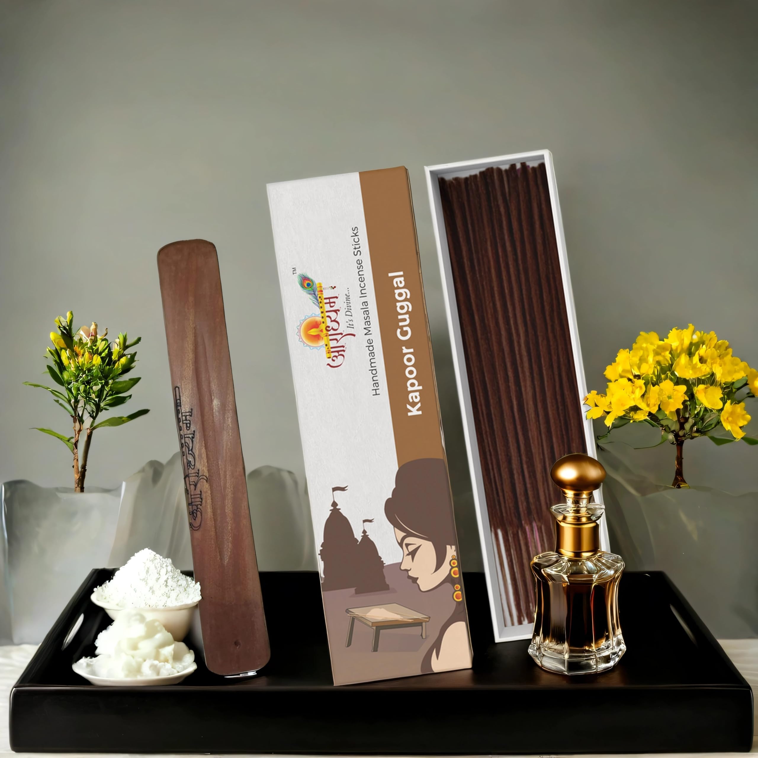 Aradhyam Hawan Masala Incense - Handmade & Charcoal Free -11
