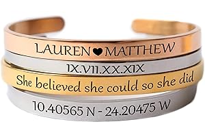 Personalized Cupal Mia Bracelets for Women