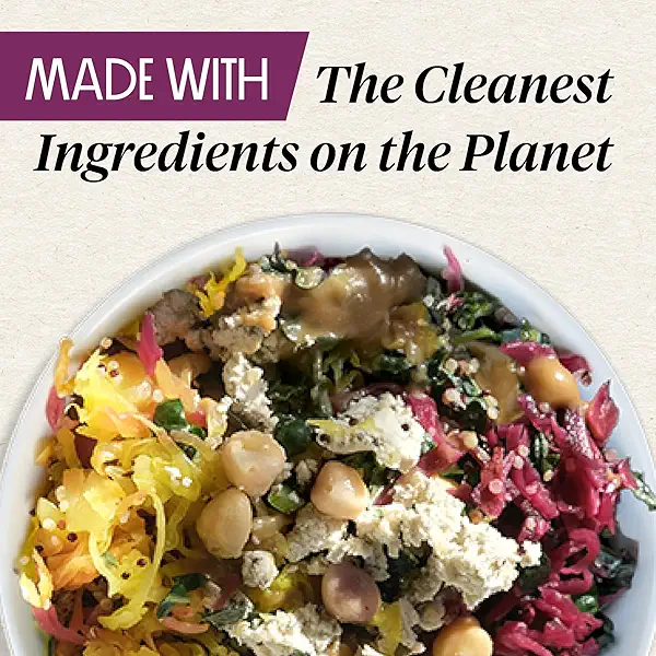 Urban Remedy Bowl Blissful Belly Organic, 11.1 Ounce, Plant-Based Probiotic Meal with Quinoa, Kale & Chickpeas, Gluten-Free, Dairy-Free & Non-GMO, 14g Protein & 11g Fiber 8