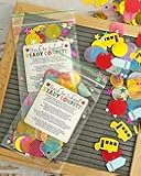 Generic 24 Sets, Ready Confetti, Back to School Celebration Confetti Kit, First Day of School (24 Sets, Teacher)