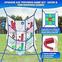 Vista 9 de 6FT Baseball Pitching net, 9-Pocket Pitcher Net with Strike Zone, Adjustable Height Target Throwing Trainer, Baseball Softball Practice Net with