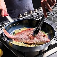 Vista 2 de Tramontina Professional 14-Inch Ceramic Non Stick Extra Large Frying Pan, Heavy-Gauge Aluminum Skillet with Ceramic Nonstick Coating, Dishwasher and