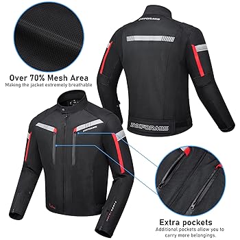 Amazon.com: Zyxformis Motorcycle Jacket for Men, CE Armored