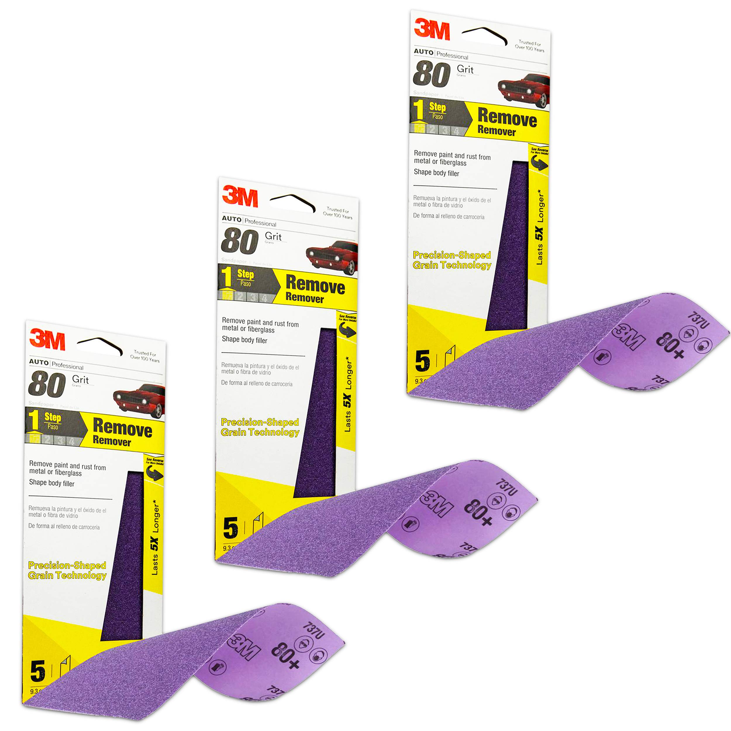 Buy Auto Pro Sandpaper for Rust Removal Car Bike Metal Fiberglass - 15