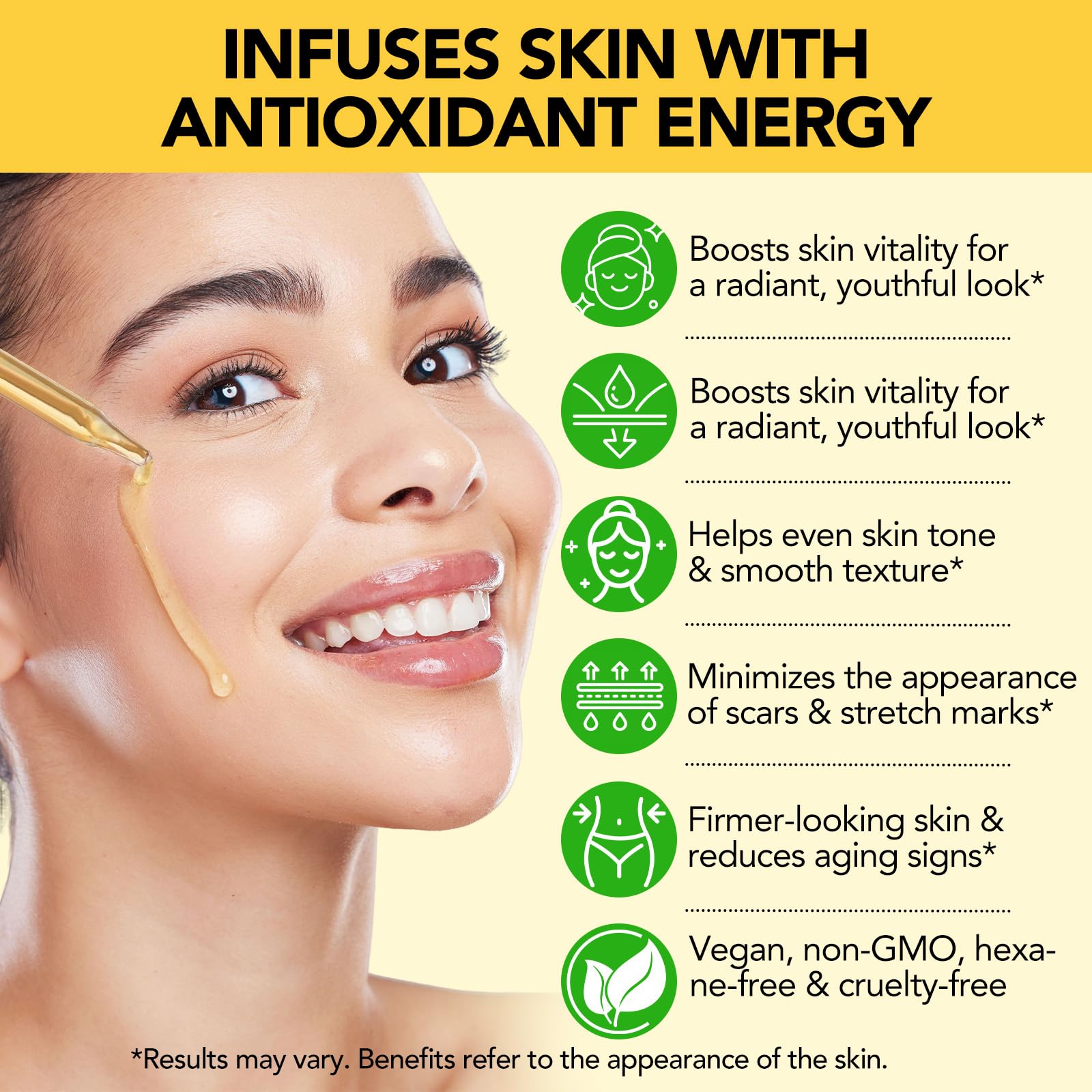 Huile de vitamine E 100 % naturelle, 75 000 IU ultra concentrée, qualité thérapeutique, soin de la peau anti-âge pour cicatrices et vergetures, 60 ml