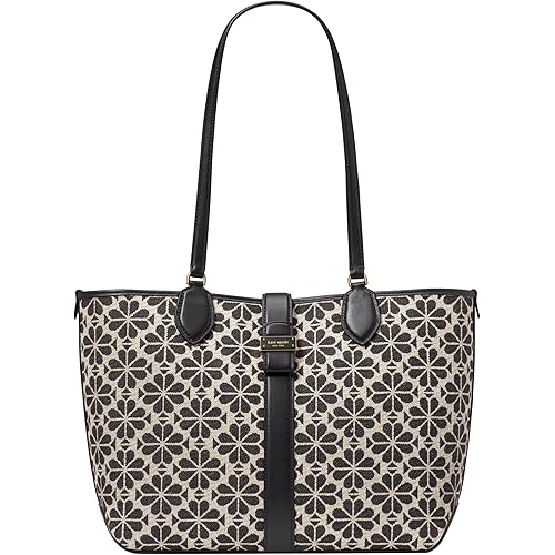 kate spade new york Spade Flower Jacquard Tote, Sand Multi