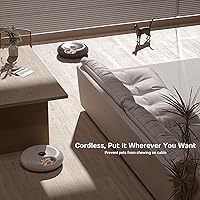 Vista 7 de iPettie Donut Frost - Dispensador automático de 6 comidas WiFi para gatos con control por aplicación, comedero automático para gatos de comida seca