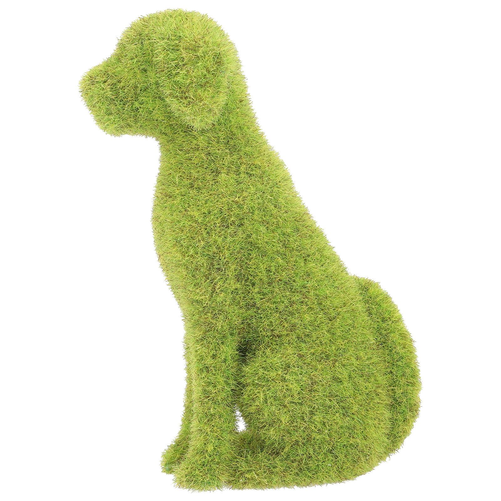 Animal de musgo decorativo para terrazas y figuras de resina para exterior