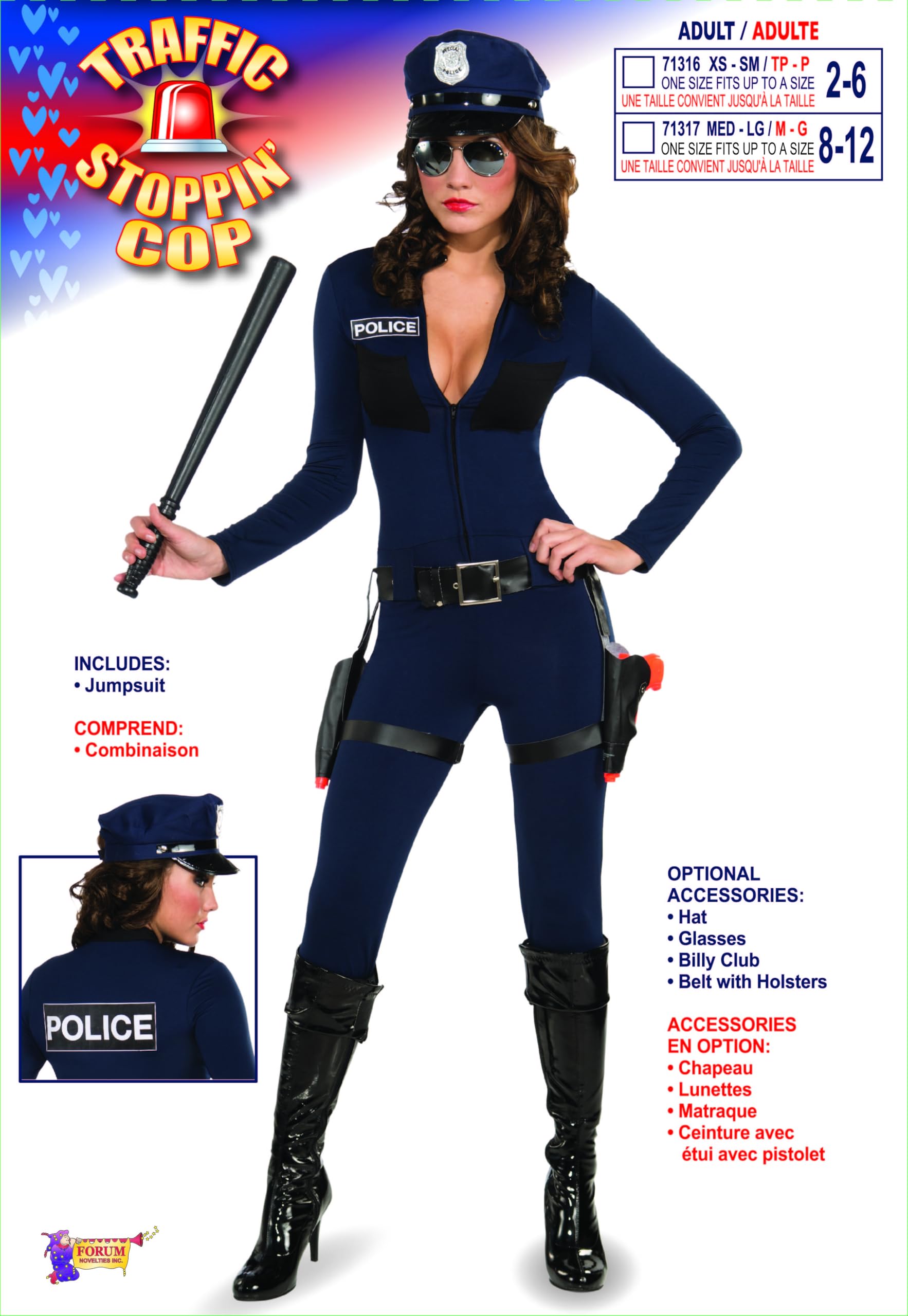 Forum Traffic Stopping Cop Costume