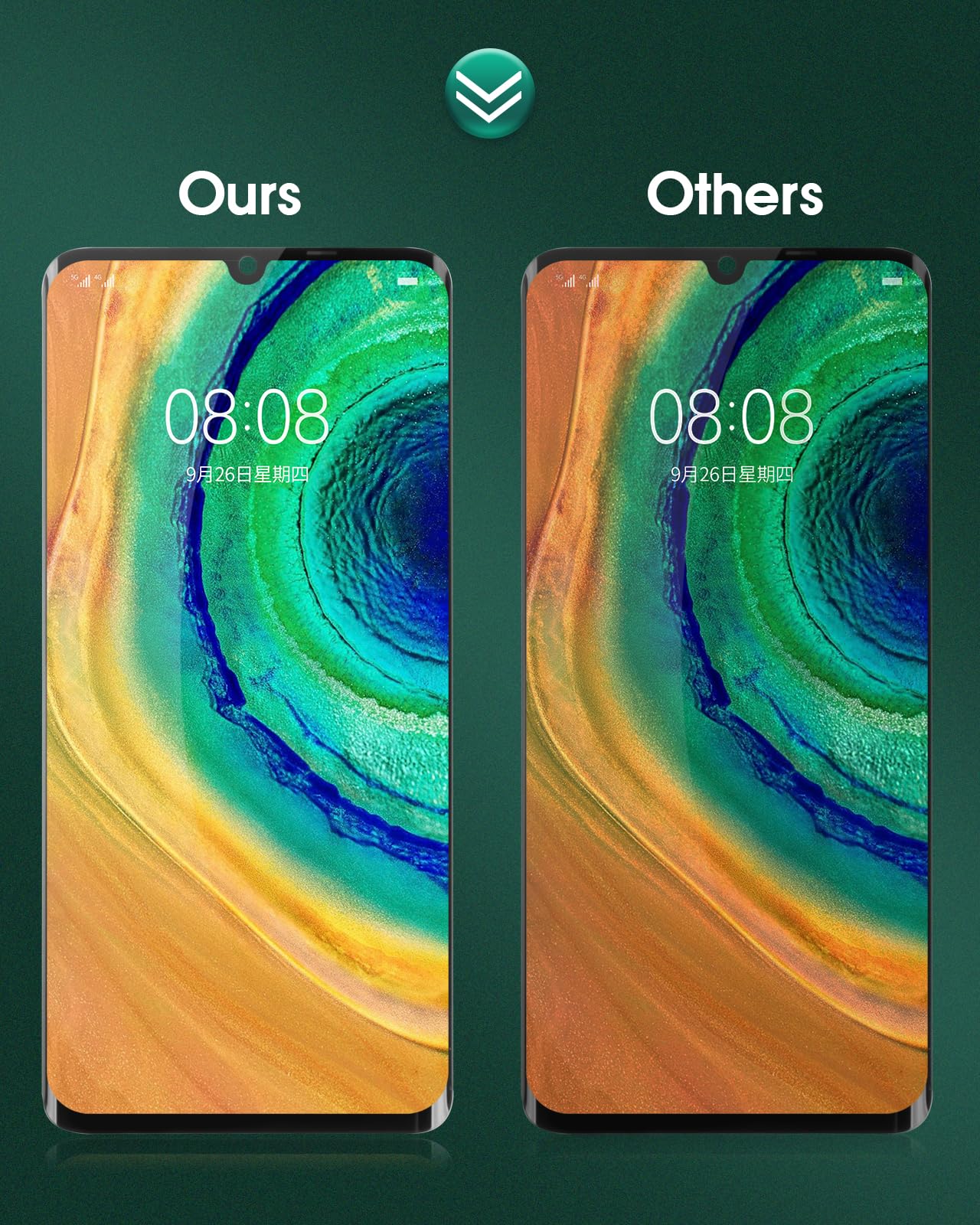 Condition photo showing New/Like New for oled for huawei p30 pro screen replacement lcd display for vog-l29 vog-l09 vog-al00 vog-tl00 touch screen digitizer assembly replacement repair parts ?support fingerprints?
