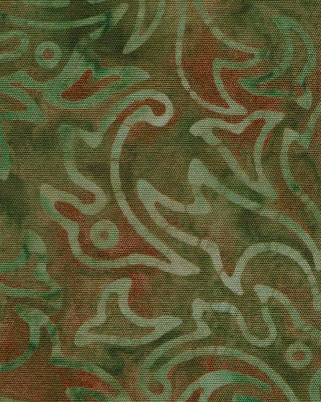 Java Garden Batik Composition Notebook - Large Ruled Notebook - 8x10 Lined Notebook (Softcover Journal / Notebook / Diary)