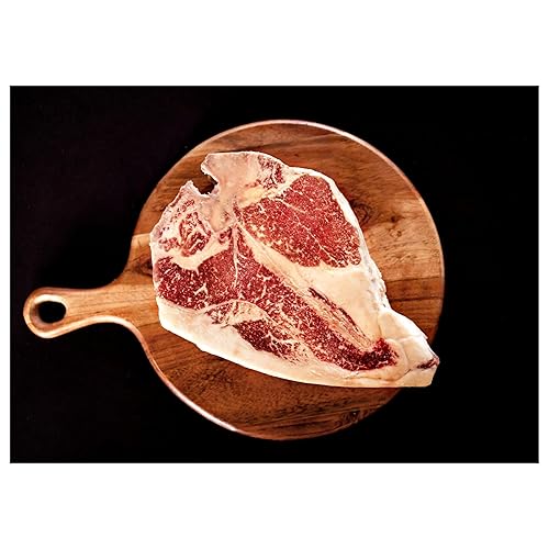 Wagyu Porterhouse T-Bone 100% natural alimentado con pasto (Standard Wagyu)
