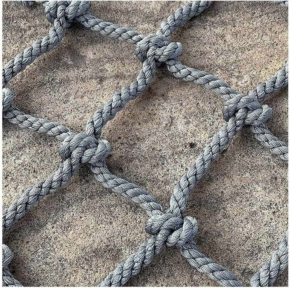 Climbing Rope Ladder Safety Net Fitness Swing Ladder Netting Truck Deck Cargo Nets Endurance Child Playground Climbing Netting Nets Rope Dia 14mm(14mm*16cm,1X3m/3.3X9.8ft)