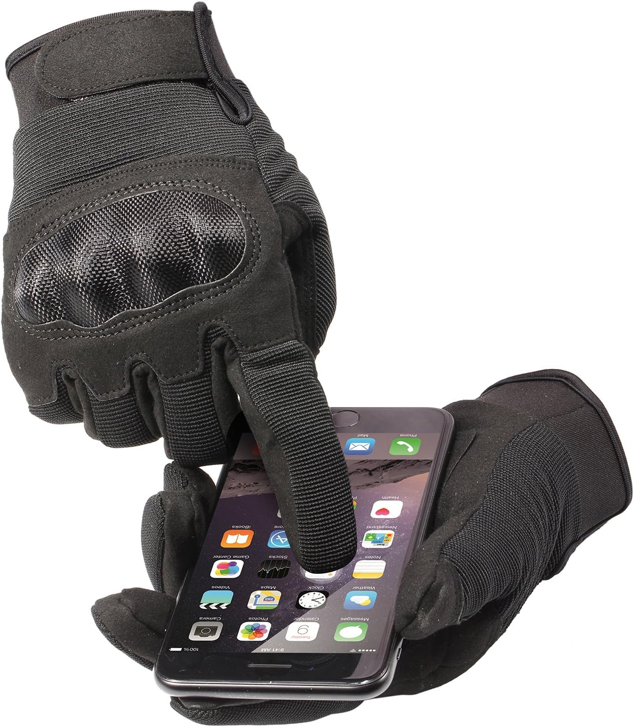 WTACTFUL ACU Tactical Touch Screen Full Finger Gloves for Airsoft Paintball