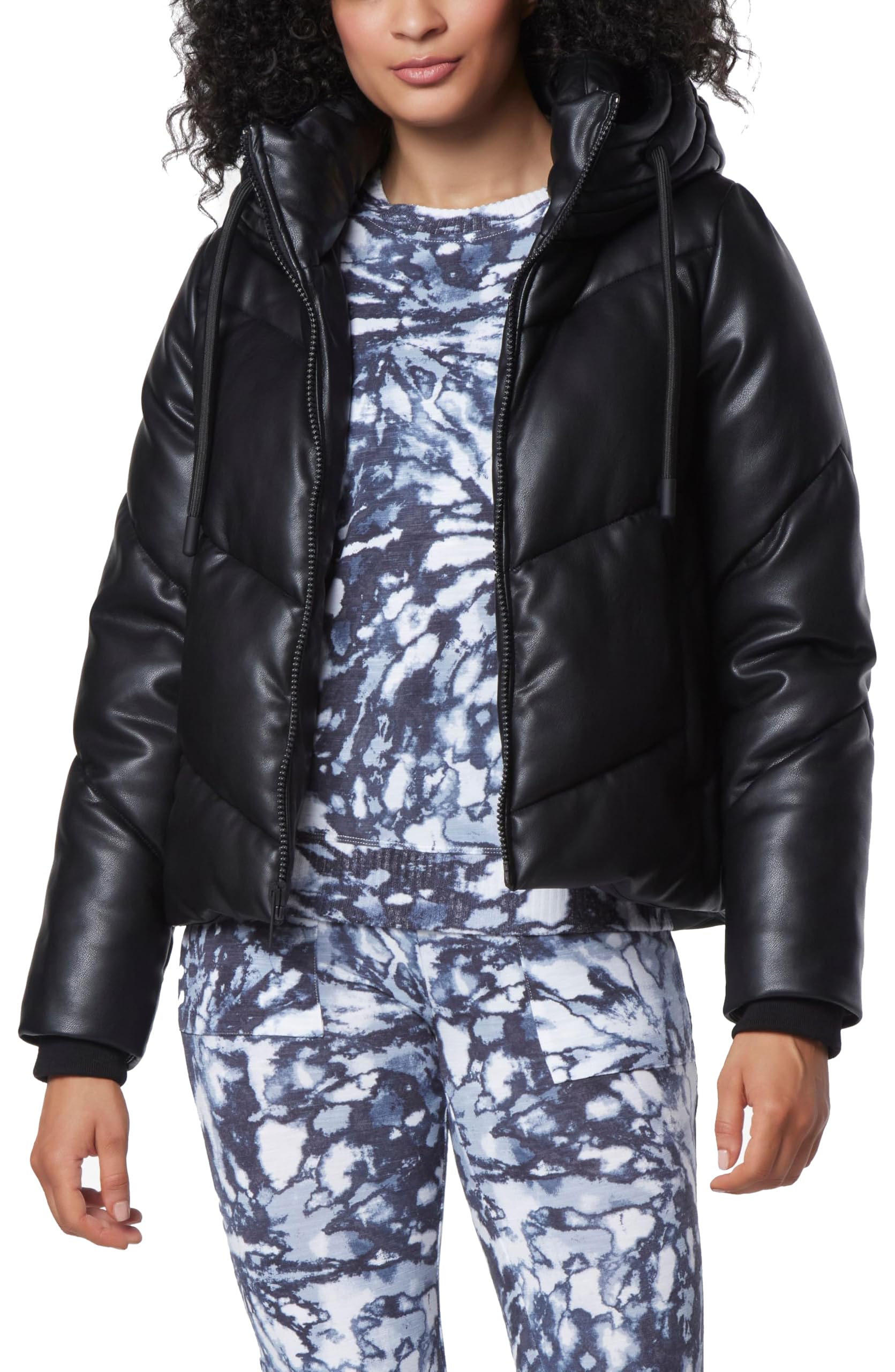 Andrew Marc Sport Women's Faux Fur Super Puffer Jacket