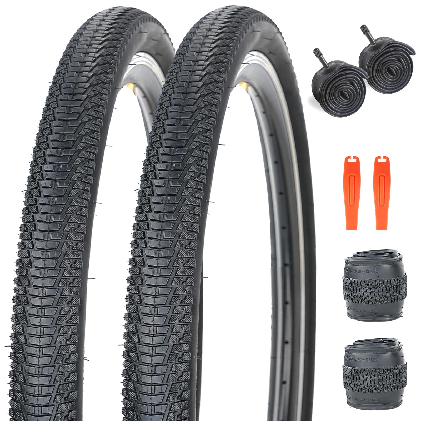 Amazon.co.jp: 20x1.95 マウンテンバイクタイヤ チューブ付き 20インチ