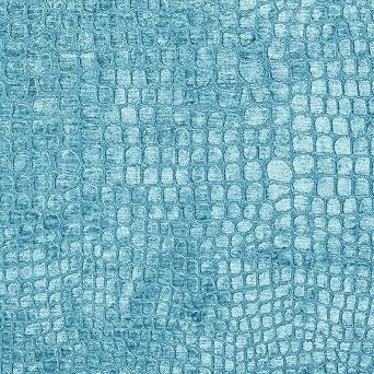 A0151M Aqua Turquoise Textured Alligator Shiny Woven Velvet Upholstery Fabric by The Yard