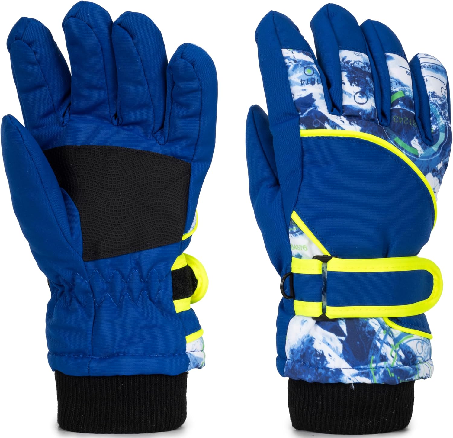 Kids-Winter-Warm-Ski Gloves - Boys-Thickened-Waterproof-Cold-Weather-Gloves