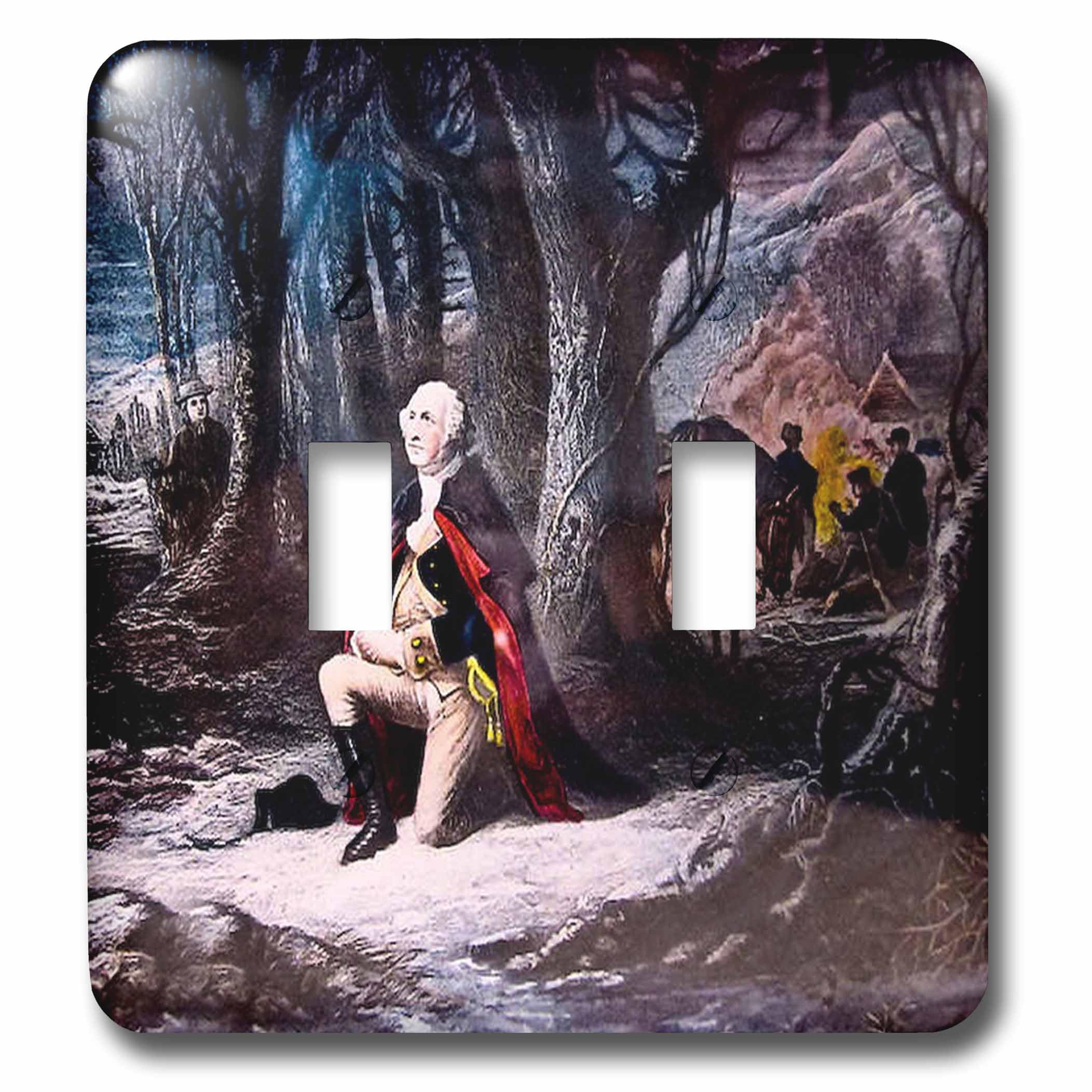 George Washington interruptor doble decorativo lsp_8485_2 para despacho