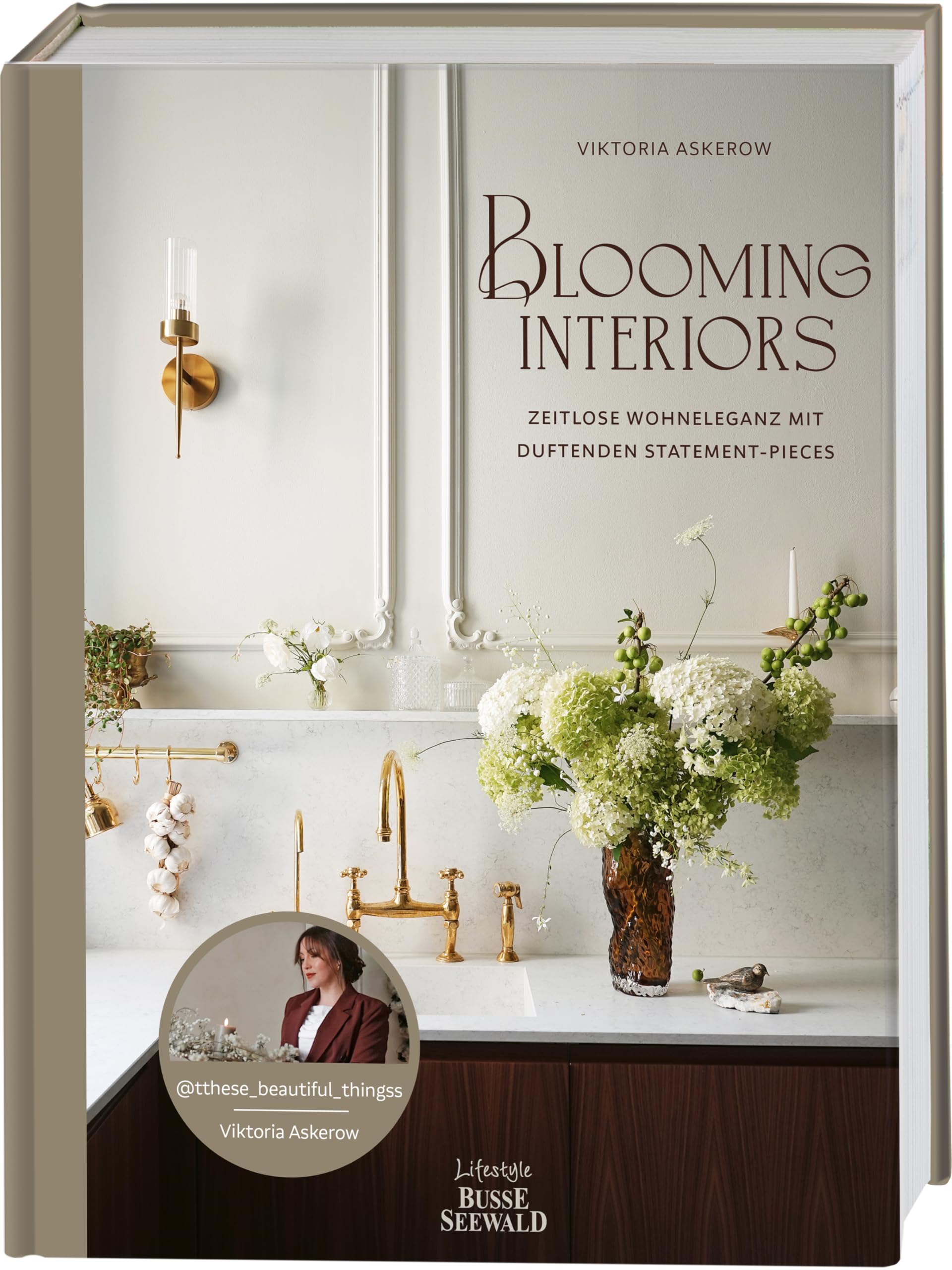 Blooming Interiors par Viktoria Askerow livre design inspiration deco