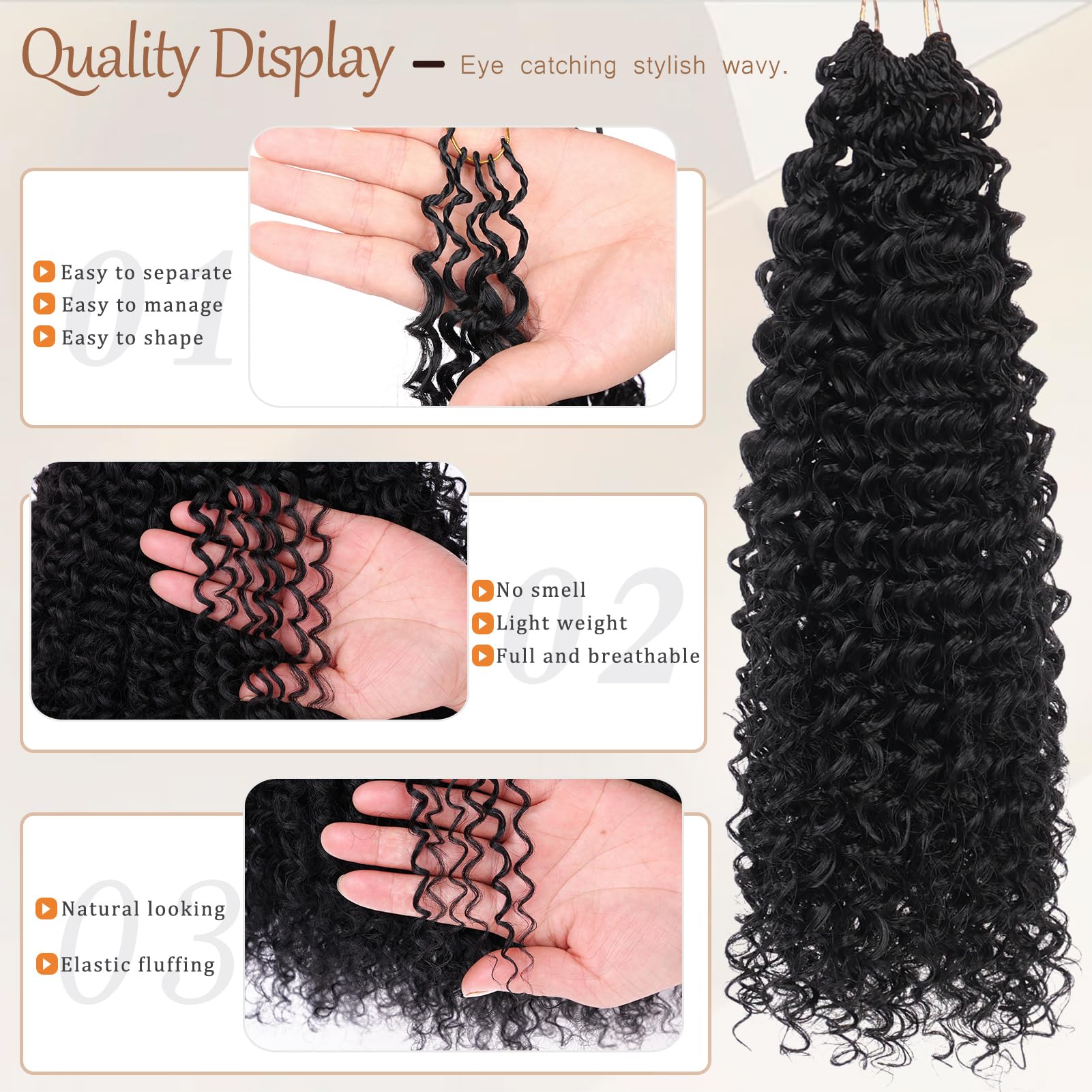 Beverlee Pre-Looped Synthetic Crochet Hair
