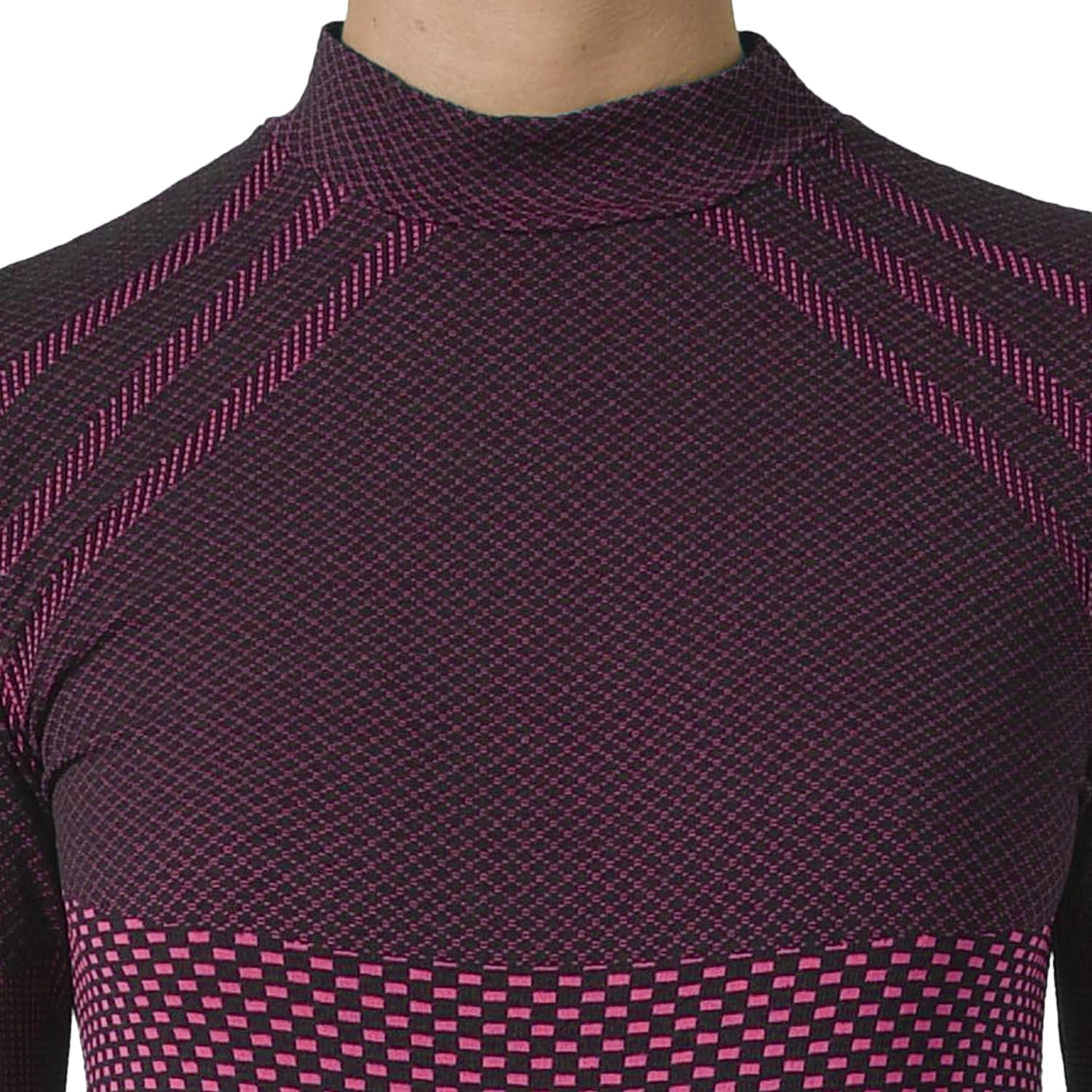 Risalti Debardeur Femme Thermique Manche Longue Energy - sous Vêtement Thermique Femme élastiques et Respirants, Haut Thermique Femme, Débardeur Femme Tee Shirt Femme sans Couture - Made in Italy