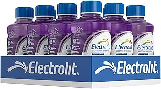 Electrolit, Electrolyte Beverage, Grape, 21 Fl Oz bottle (Pack of 12)