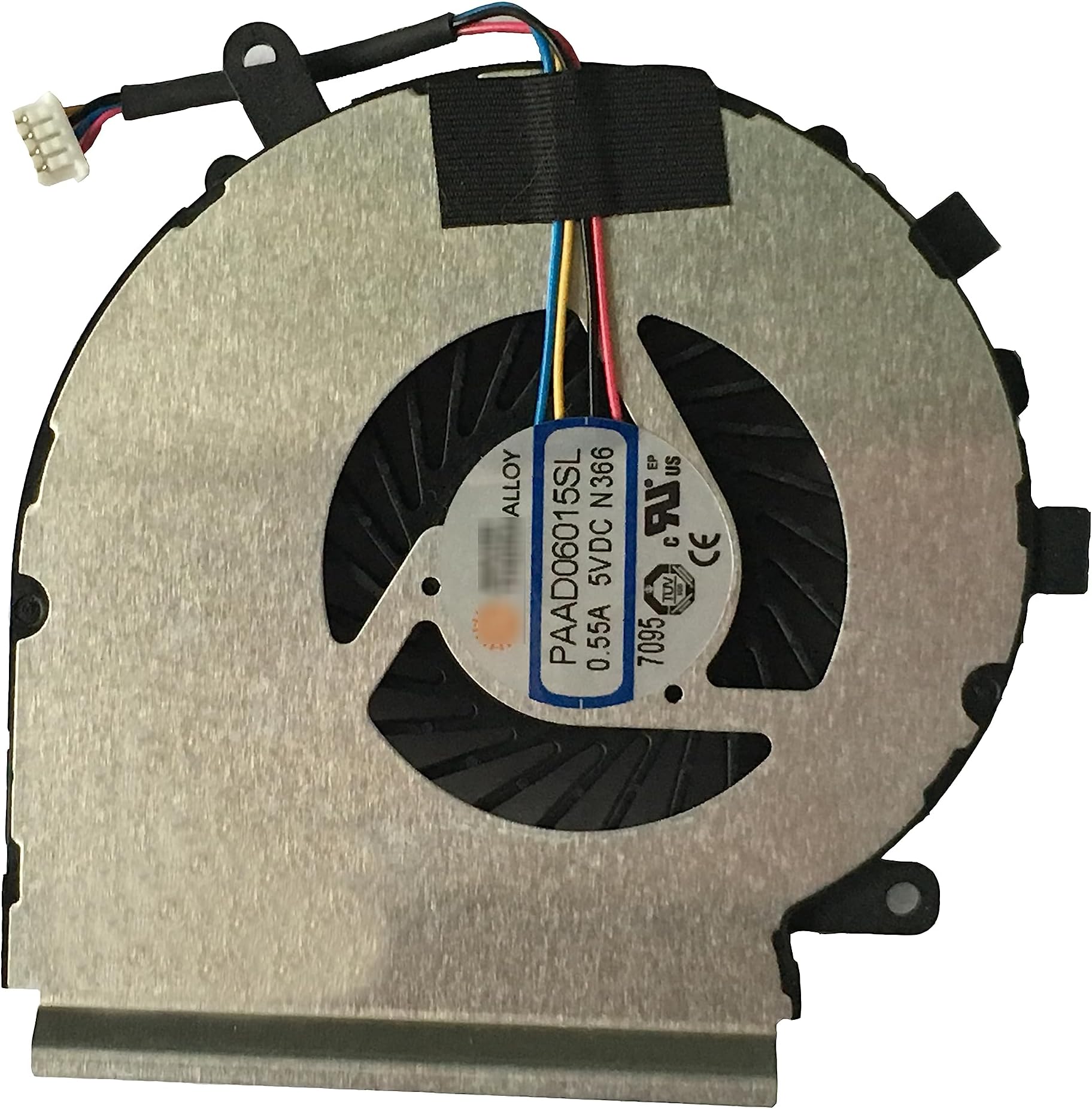 HK-Part Fan for MSI GE62VR GE72VR GP62VR GP72VR GP62MVR GV62 CPU Cooling Fan PAAD06015SL N366