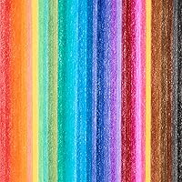 Vista 6 de Colorations Lápices de colores: juego de 36, hexagonales de fácil agarre, núcleo de gran tamaño para menos roturas