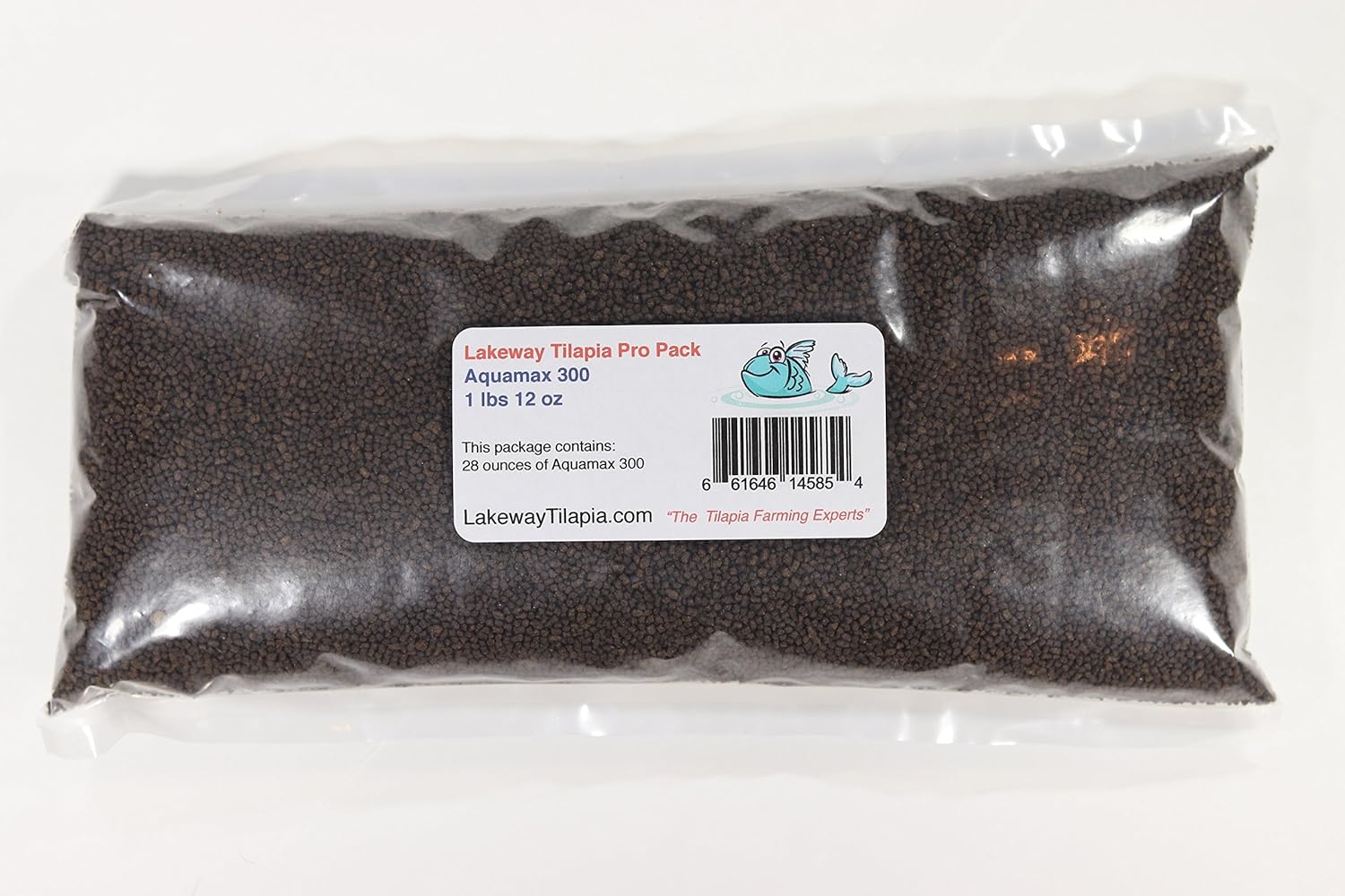 Pro Pack 40 Tilapia Food - to Raise 40 Tilapia from Fry Stage Up to 6 Inches Long with 1lb 12oz of 300, 2lb 8oz of 400 and 1.6oz of Algae Discs