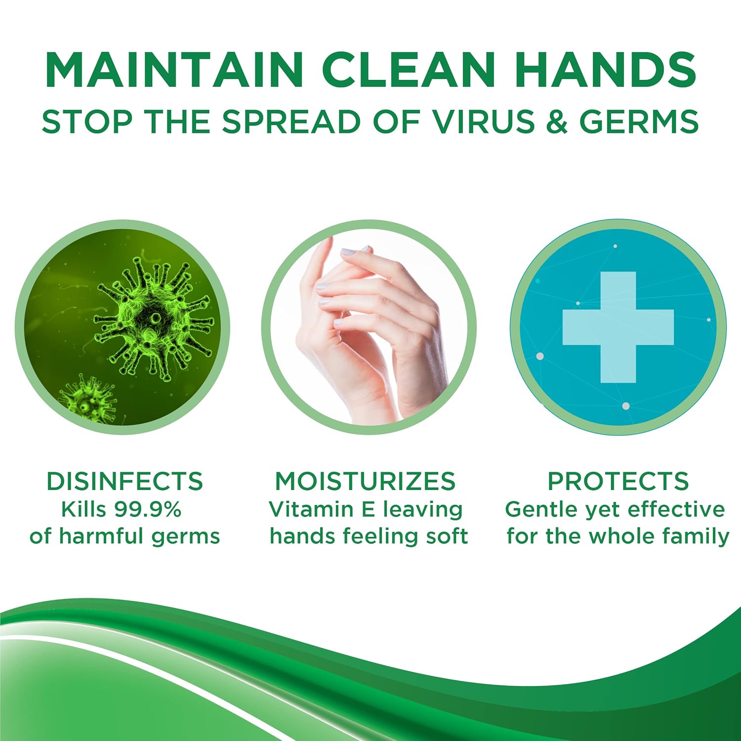 NATURAL CONCEPTS - Hand Sanitizer 70% Alcohol with ﻿Aloe Vitamin E- 2-oz (Pack of 12)