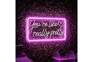You're Like Really Pretty Neon Signs for Wall Decor