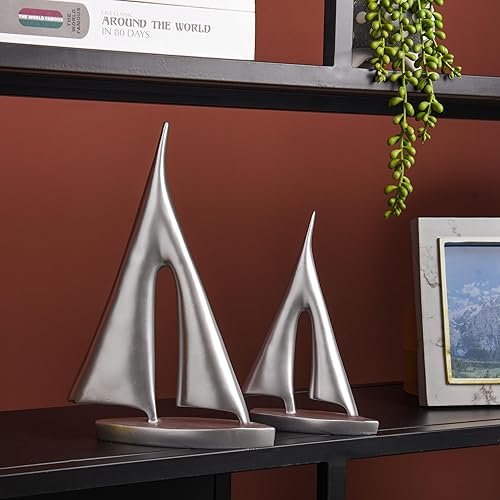 Miniatura 21 de Esculturas modernas para decoración del hogar, adorno de decoración de velero, decoración de estatua de barco, esculturas artísticas y estatuas