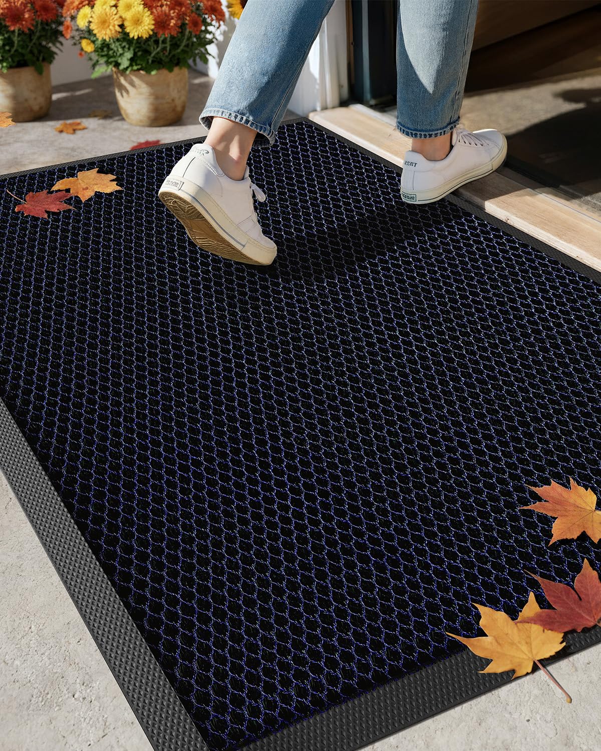 Zerbino Mix, Zerbino Per Ingresso, OEKO-TEX Standard 100, Bianco E Nero 200 X 900 Cm 93214246