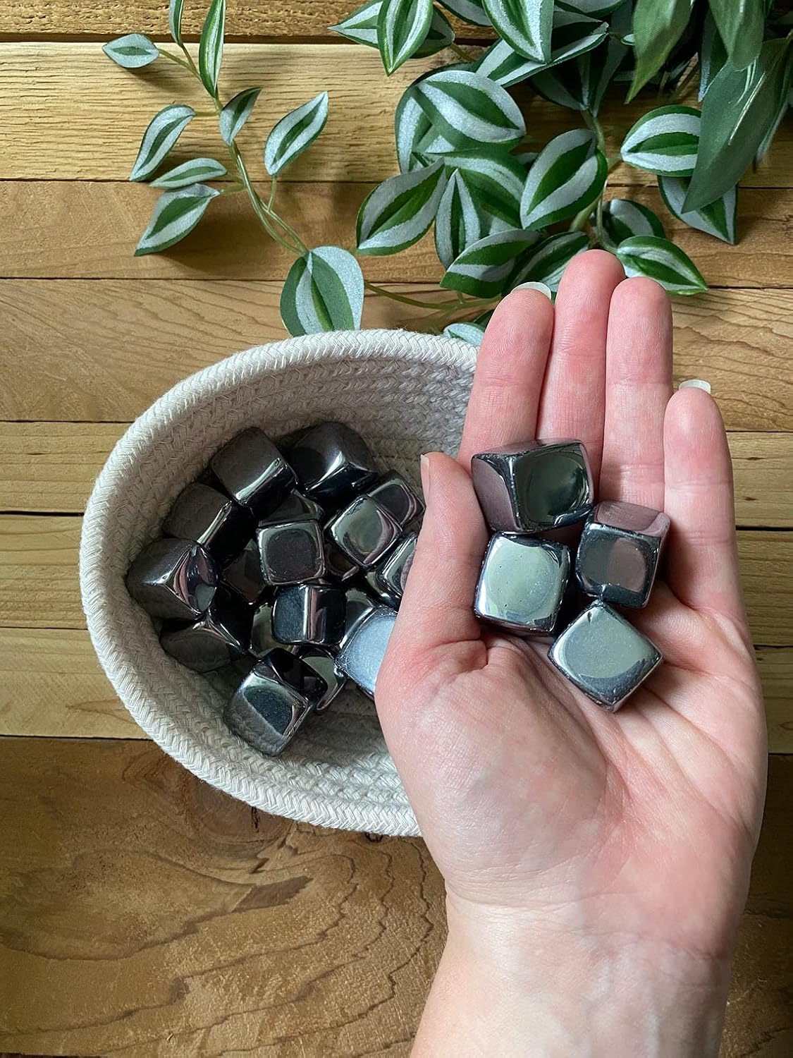 SPS Stone Tumble/Tumbled -Hematite Tumble (75gm TUMBLE) Natural Crystal Healing Tumble Gemstone Tumble Yoga Meditation Tumble 3 81tkye7DtkL. SL1500