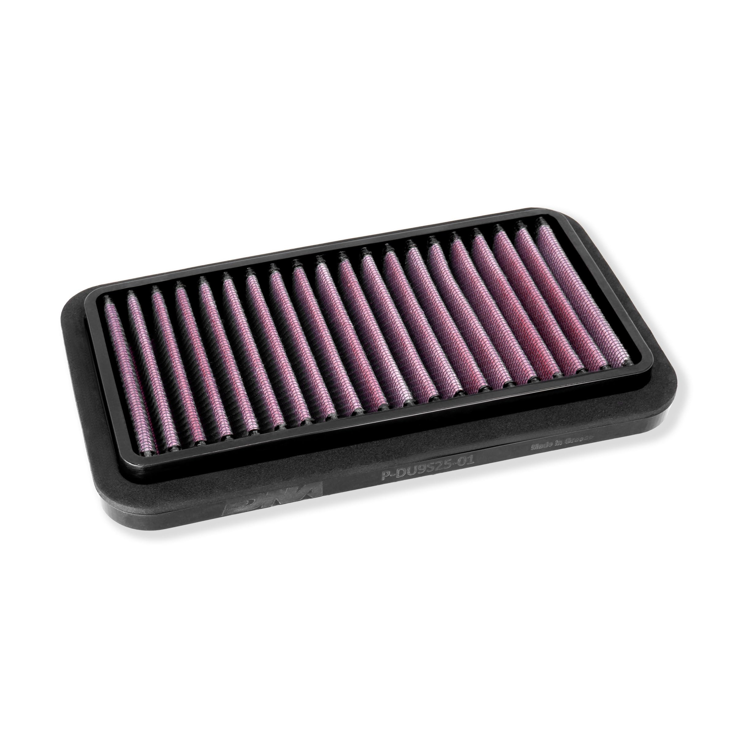 DNA High Performance Filters Luftfilter kompatibel mit Ducati Panigale V2 MY25 (25-26) mit 105.13% erhöhtem Luftdurchsatz und 98-99% Filtereffizienz PN: P-DU9S25-01