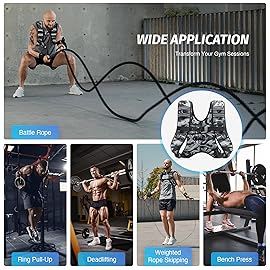 ZELUS Weighted Vest, 6lb/8lb/12lb/16lb/20lb/25lb/30lb Weight Vest for Men Women with Storage Pocket & Reflective Strips for Workout Strength Training Running Muscle Building, Gray Camo (12 lb)