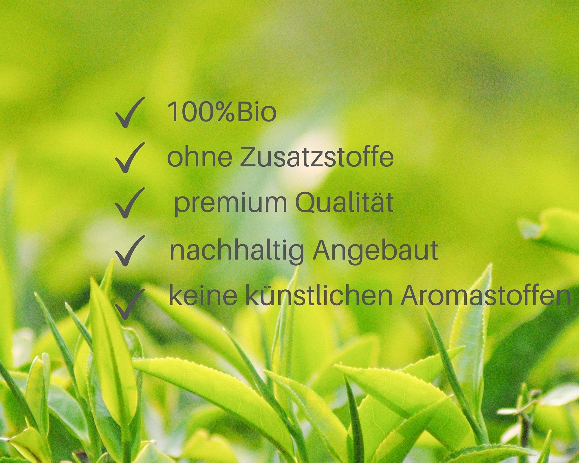 BIO Tulsi Tee 1000g 2er Pack (2 x 500g) Tulsikraut Indisches Basilikum Biologisch angebauten Indischen Basilikums Kräutertee Herbal Tea ORGANIC Holy Basil DE-ÖKO-044