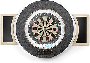 Accudart NOVA Electronic Lighted Dartboard Wall Cabinet Game Room Darts