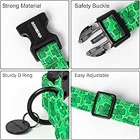 Vista 178 de DOGWONG Collar de perro de San Valentín, collar de perro con estampado de corazones para perros grandes, lindos collares de primavera, hembra