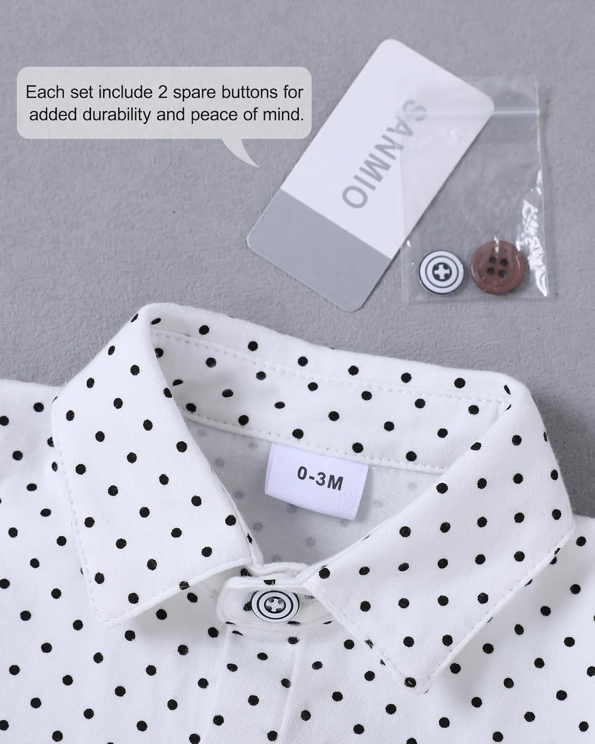 SANMIO Baby Boy Clothes Suits Short Sleeve Top+Bowtie+Suspender Shorts Summer Infant Gentleman Birthday Outfits - Image 4