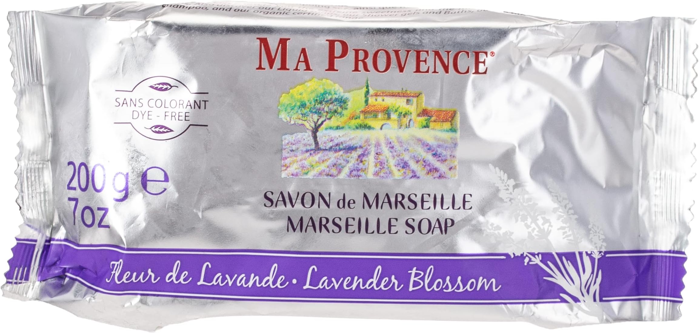 MA PROVENCE Bar Soap, Lavender, 200 gm