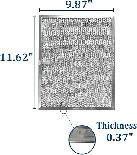 Miniatura 3 de Air Filter Factory Repuesto para filtro de campana extractora S97007894, 97007894, filtro de malla de aluminio, filtro de campana de ventilación,